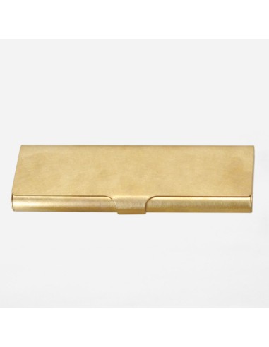 BRASS PEN CASE SOLID les ctes